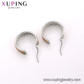 Conception personnalisée de bijoux E-585 Xuping boucles d&#39;oreilles boucles d&#39;oreilles créoles de la mode élégante pour les femmes